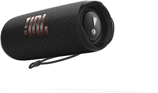 Flip 6 - Portable Bluetooth Speaker, Powerful Sound and Deep Bass, IPX7 Waterproof, 12 Hours of Playtime,  Partyboost for Multiple Speaker Pairing for Home, Outdoor and Travel (Black)